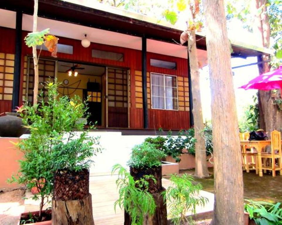 Golden Teak Homestay Mae Rim Esterno foto
